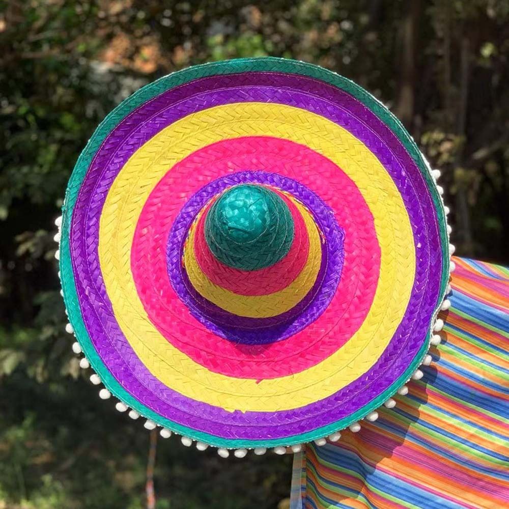 Brede rand Mexicaanse feesthoe - Bucket Hat Straw recensie en prijs