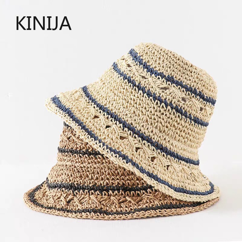 Zomerhoed Dames Stro Zonnehoed - Bucket Hat Straw recensie en prijs